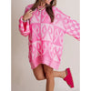 Cocoa Yacht Club Pink Bow Knitted Sweater