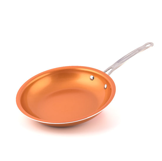 Ceramic Nonstick Copper Color Frypan & Skillet, 10" (25cm)