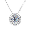 Cocoa Yacht Club 1CT Moissanite Bubble Necklace