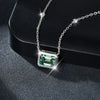 Cocoa Yacht Club 2CT Emerald Moissanite Necklace