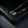 Cocoa Yacht Club 2CT Emerald Moissanite Necklace