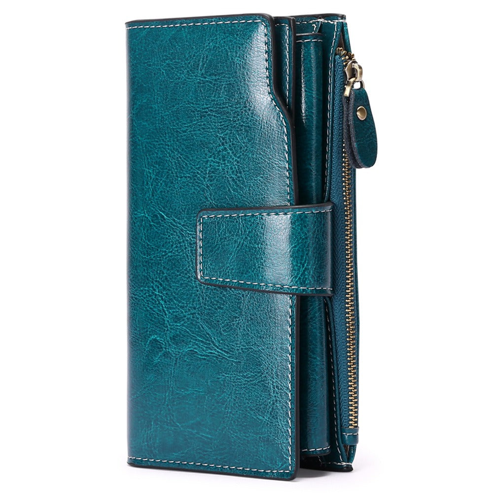 Cocoa Yacht Club Leather Wallet