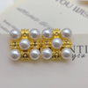 Cocoa Yacht Club Classic Gold & Pearl Earrings