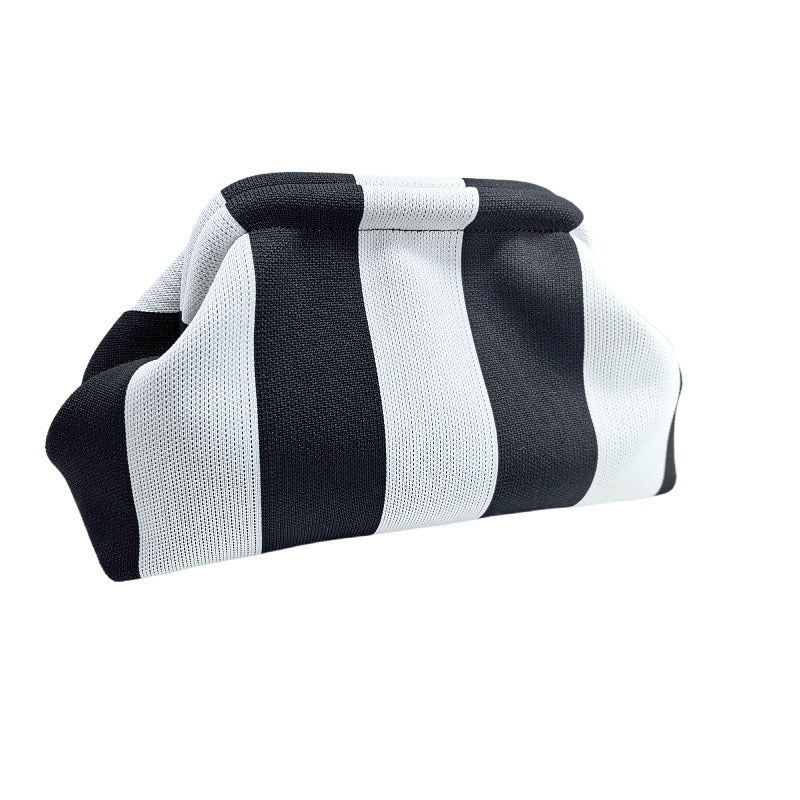 Cocoa Yacht Club Knit Clutch Bag