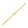 14K Yellow Gold Lite Paperclip Anklet (3.2mm)