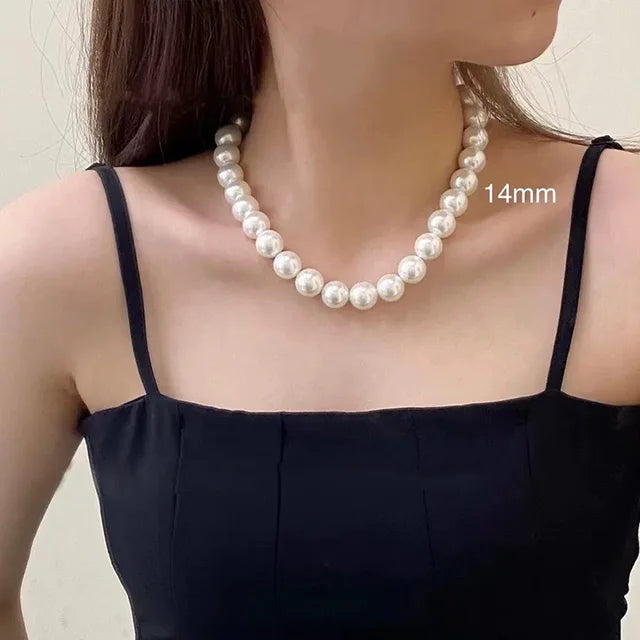 Cocoa Yacht Club French Vintage Pearl Choker