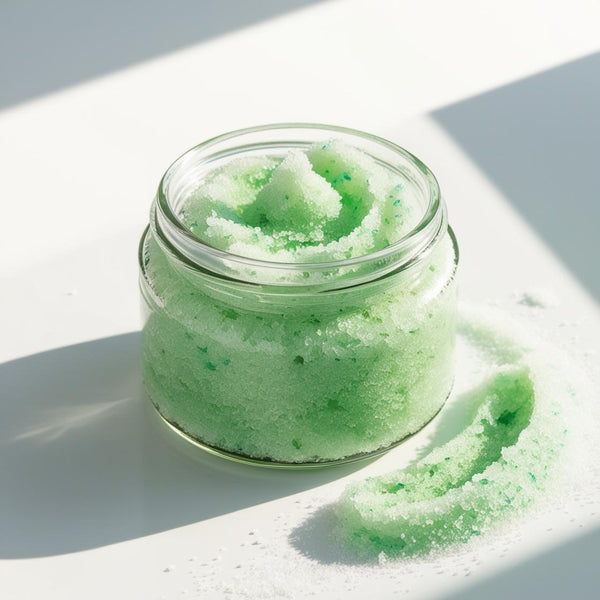 Fresh Glow Gentle Jelly Sugar Scrub – Kiwi, Blueberry & Acai for Balanced Skin