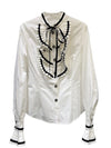 Cocoa Yacht Club Edge Bandage Chiffon Shirt