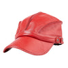 Cocoa Yacht Club Red Leather Ivy Cap