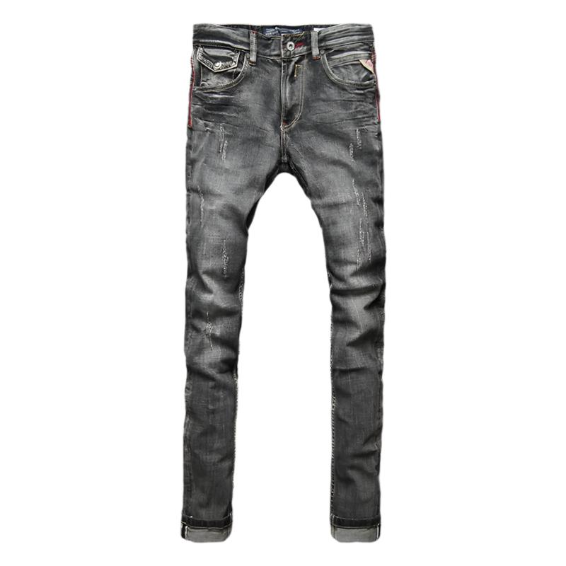 Cocoa Yacht Club Retro Slim Fit Distressed Jeans