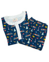 Polar Express Knit Adult Pajama Set- FINAL SALE
