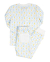 Blue Bunny Knit Pajamas-FINAL SALE