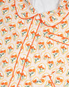 Marigold Floral Ladies Knit Pajamas- FINAL SALE