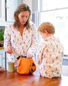 Dancing Skeleton Button Down Ladies Pajamas- FINAL SALE