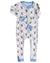Woodland Creatures Pima Cotton Zip Up Pajamas- FINAL SALE