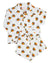 Turkey Print Button Down Pajamas- FINAL SALE