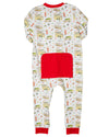 Holiday Vacation Knit Zip Up Pajamas- FINAL SALE
