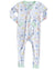Rainbow Zoo Animals Pima Cotton Zip Up Pajamas- FINAL SALE