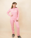 Valentine Hearts Knit Ladies Pajama Set- FINAL SALE