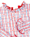 Stars and Stripes Long Sleeve One Piece- FINAL SALE