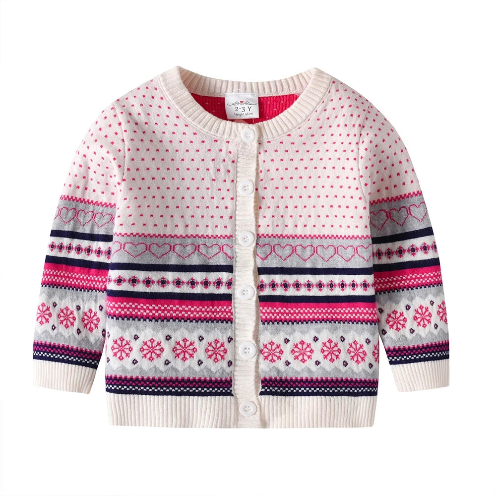 Cocoa Yacht Club Snowflake Cardigan Sweater