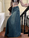 Cocoa Yacht Club Denim Long Skirt