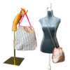 Trotter Petal Pink Vintage Scarf Drawstring Crossbody Bag