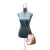 Trotter Petal Pink Vintage Scarf Drawstring Crossbody Bag