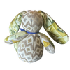 LV Au Fils du Temps Vintage Silk Scarf Patchwork Bunny