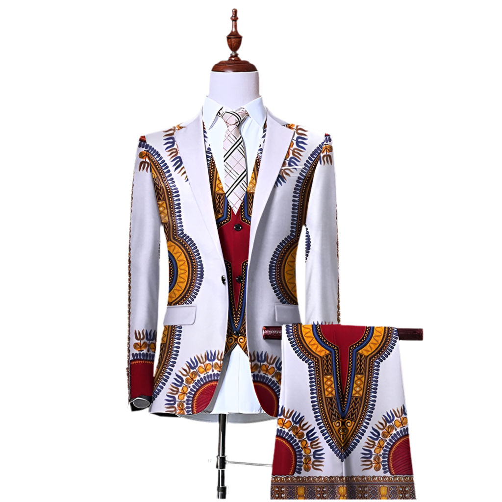 Cocoa Yacht Club 3PC African Retro Suit