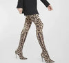 Cocoa Yacht Club Leopard Snakeskin Pointed Toe Over The Knee Boots