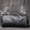 Cocoa Yacht Club Retro Leather Travel Bag