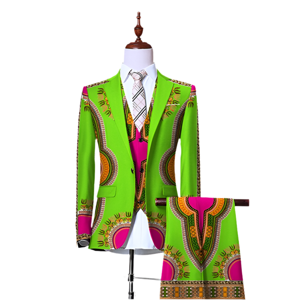 Cocoa Yacht Club 3PC African Retro Suit