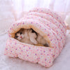 Cocoa Yacht Club Warm Cat Bed with Detachable Cat Sleeping Bag