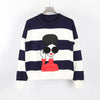 Cocoa Yacht Club Alice Olivia Knit Pullover Sweater