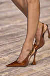 Cocoa Yacht Club High Heel Lacquer Leather High Heel Shoes