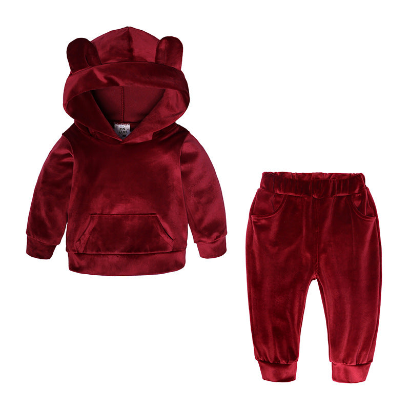 Cocoa Yacht Club Velvet Tracksuit