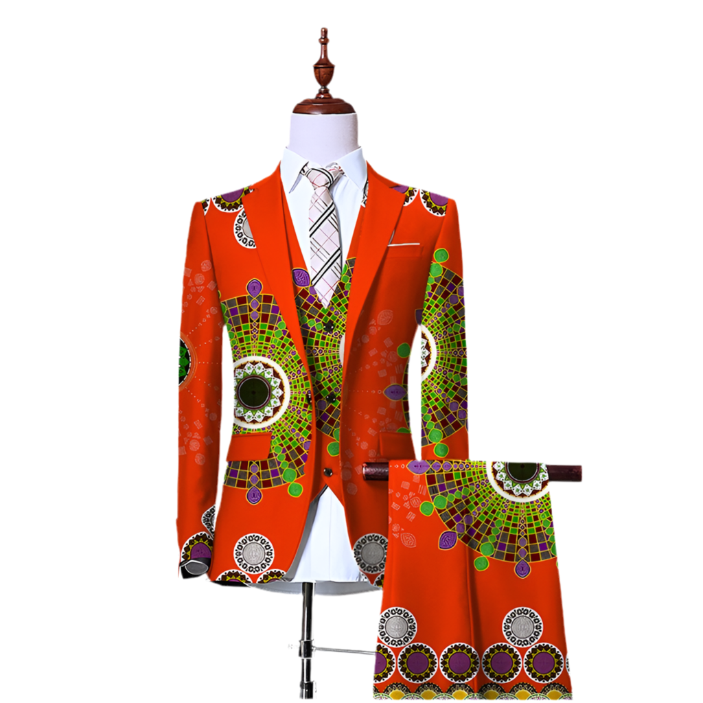 Cocoa Yacht Club 3PC African Retro Suit