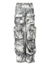 Cocoa Yacht Club Camouflage Denim Cargo Pants