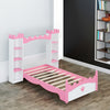 Cocoa Yacht Club Castle-Shaped Wooden Bed with Storage Shelf