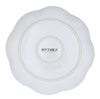 Fabled Flora Scalloped Dinner Plate - Case of 12 Plates