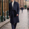 Cocoa Yacht Club Wool Trench Overcoat