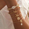 Cocoa Yacht Club Starfish Shell Bracelet Set