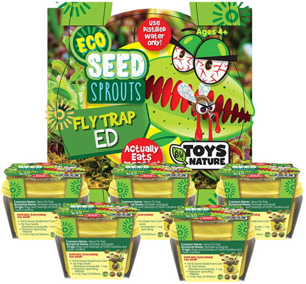 Eco Seed Sprouts Flytrap Ed - Multipack of 5
