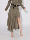 Cocoa Yacht Club Crop Jacket & Asymmetrical Skirt