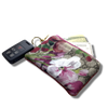 GG Logo Blooms Pink Vintage Silk Scarf Coffee Run Keychain Bag
