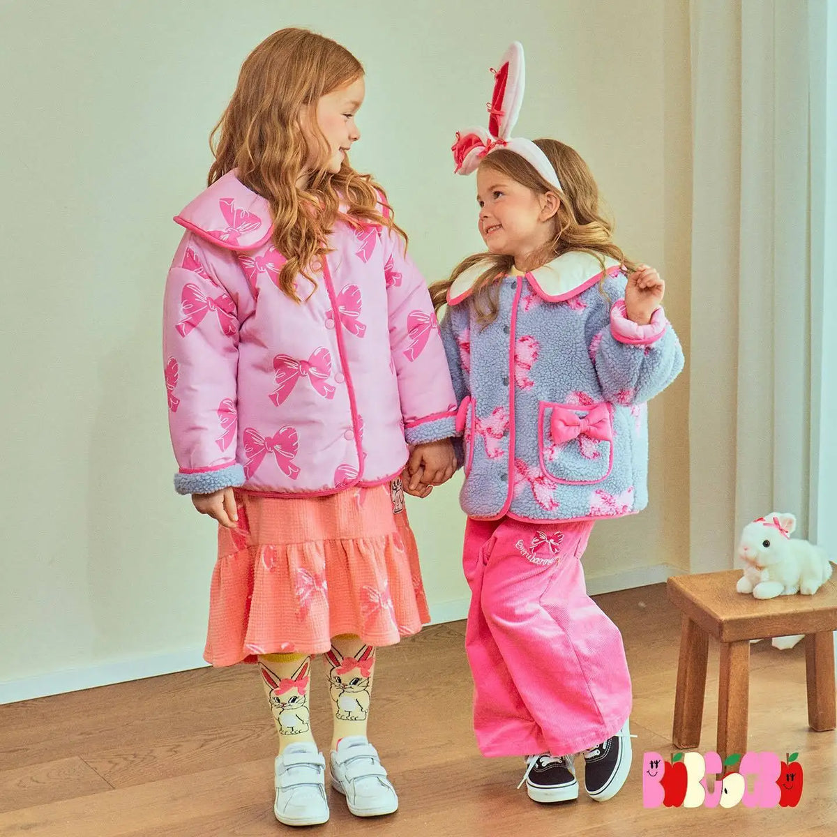 Cocoa Yacht Club Pink Bow Coat