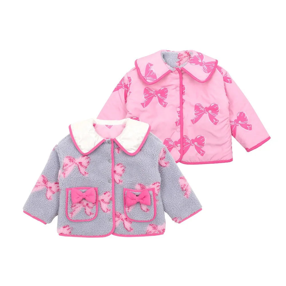 Cocoa Yacht Club Pink Bow Coat