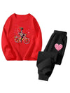 Cocoa Yacht Club Flower Heart Tracksuit