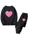 Cocoa Yacht Club Flower Heart Tracksuit